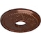 Ekena Millwork Tirana Ceiling Medallion (Fits Canopies up to 4 3/4"), 13 7/8"OD x 3 3/4"ID x 1 1/4"P, Copper Penny CM13TICPS - alternate 4